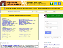 Tablet Screenshot of pharmyellow.com